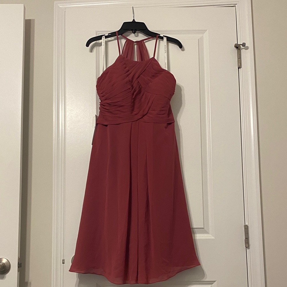 Azazie Adriana Bridesmaid Dress in Mulberry